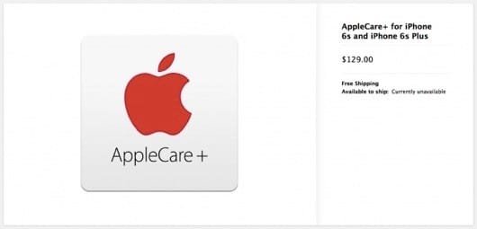 AppleCare+ iPhone 6s
