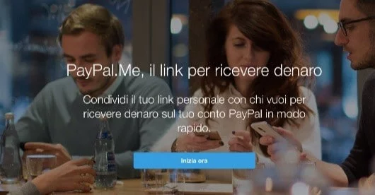 PayPal.Me, un servizio di PayPal per ricevere denaro su una pagina personale 1 PayPal.Me