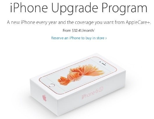 iPhone Upgrade Program