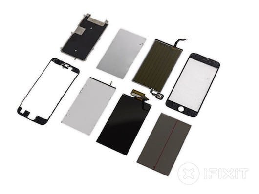 iFixIt iPhone 6s schermo