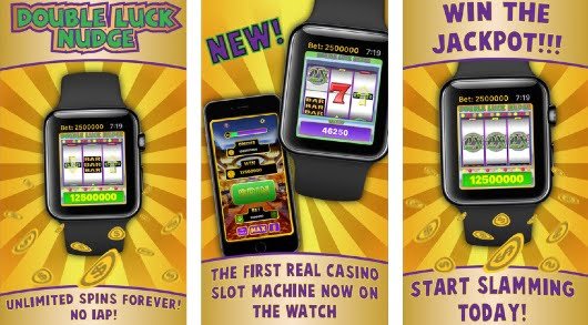 Double Luck Nudge, una slot machine arcade per Apple Watch 1 Double Luck Nudge