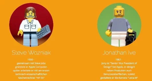 FamousBrick pubblica gli omini lego ispirati dai manager di Apple 1 Lego Apple