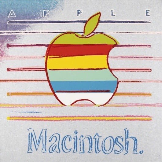 Logo Apple Andy Warhol