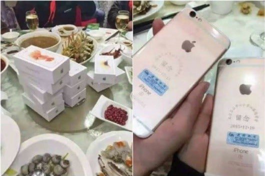 Un ricco uomo cinese regala gli iPhone 6s ai compagni di classe di suo figlio 1 iPhone 6s Cina