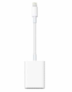 Apple introduce un cavo Lightning per le schede SD 1 lettore schede SD