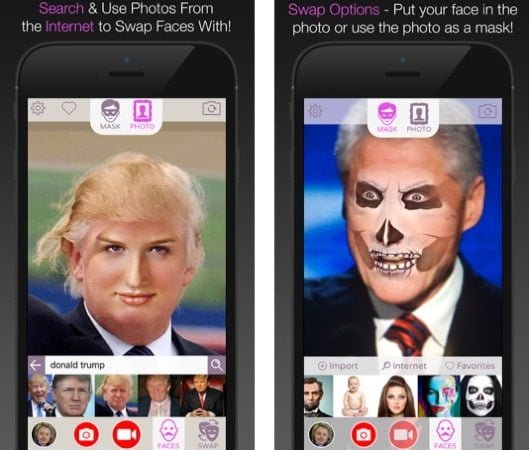 Face Swap Live, un'app per cambiare le facce nei video 1 Face Swap Live