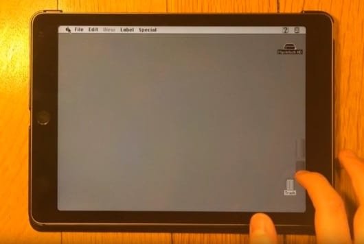 Mac OS 7.5.5 caricato in un iPad Air 2 1 Mac OS 7.5.5 iPad