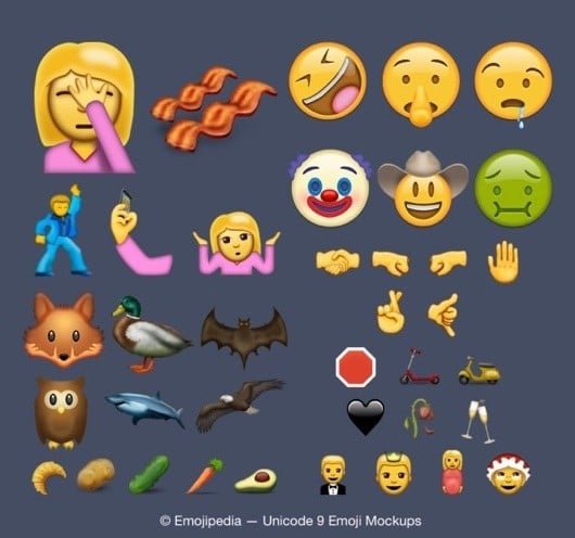 iOS 10 emoji