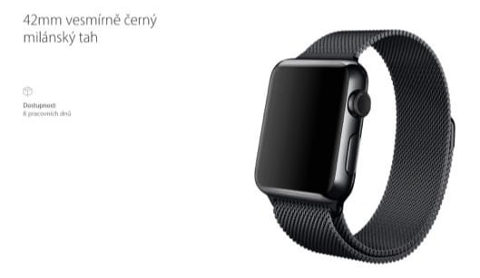 Recensione del cinturino per Apple Watch in stile maglia milanese 1 maglia milanese nera