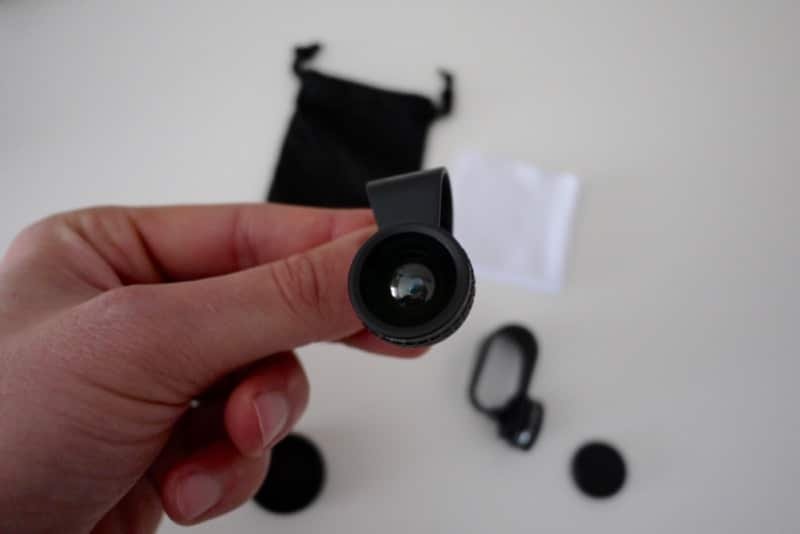 Recensione del kit di lenti grand'angolo e macro di Aukey 1 Lenti Aukey