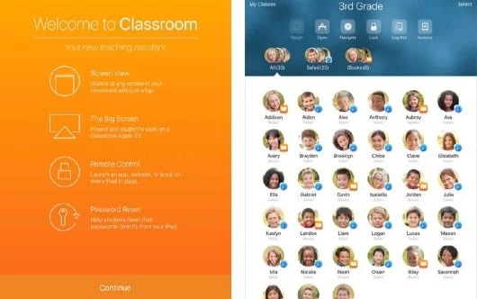 Apple rende disponibile Classroom, una nuova app per le scuole 1 Classroom