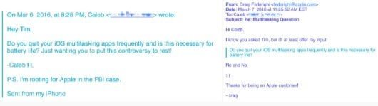 Federighi email