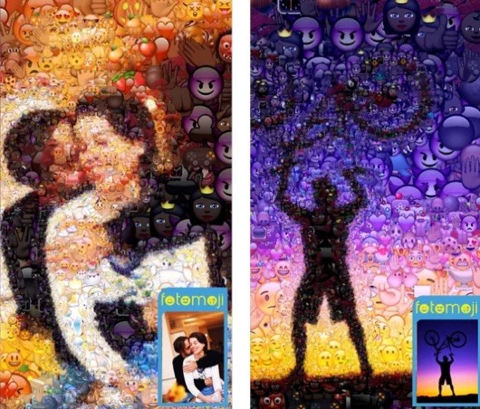 Fotomoji, realizza mosaici di foto fatte di emoji 1 Fotomoji