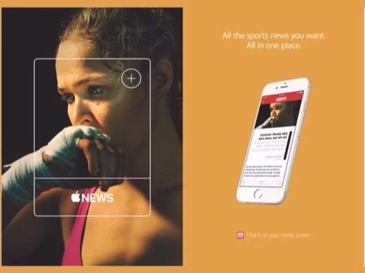 Apple introduce alcune personalizzazioni per gli editori di Apple News 1 campagna Apple News