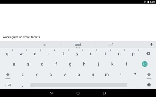 tastiera Google