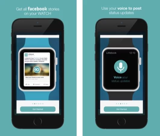 Littlebook, l'app di terzi che porta Facebook sull'Apple Watch 1 Littlebook