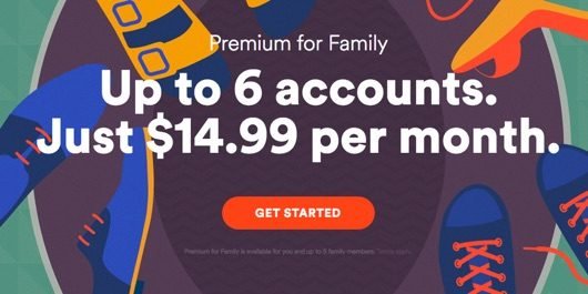 Spotify all'attacco di Apple Music con l'abbonamento famiglia 1 Spotify Family