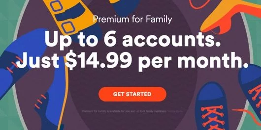 Spotify all'attacco di Apple Music con l'abbonamento famiglia 1 Spotify Family