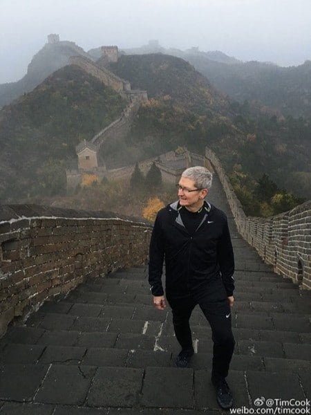 Tim Cook Cina