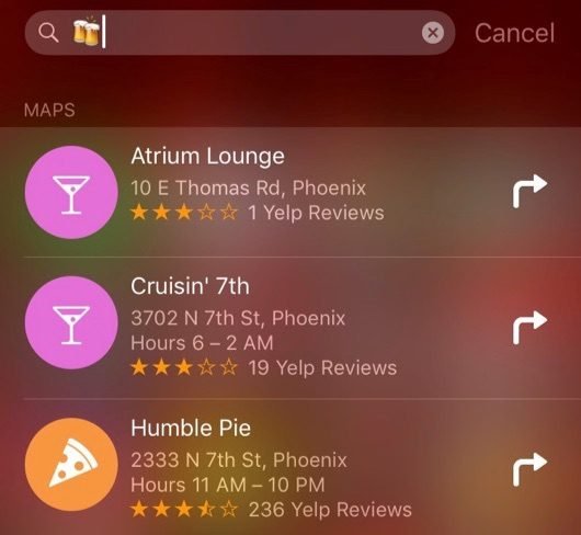 Spotlight supporta anche la ricerca mediante le emoji 1 ricerca per emoji 530x488 1