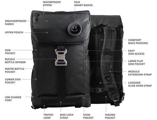 BackPaix, lo zaino urbano per avere tutto ciò che serve 1 BackPaix