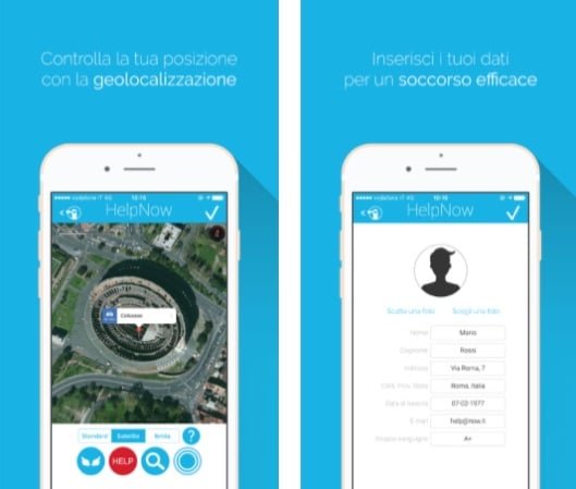 Help Now, l'app che invia richieste di aiuto in caso di emergenza 1 Help Now