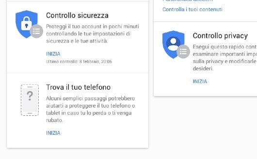 Trova il tuo telefono