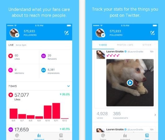 Twitter Engage, la nuova app di Twitter per raccogliere statistiche 1 Twitter Engage
