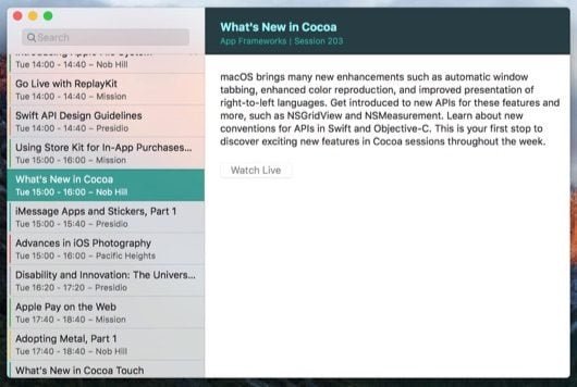 app WWDC