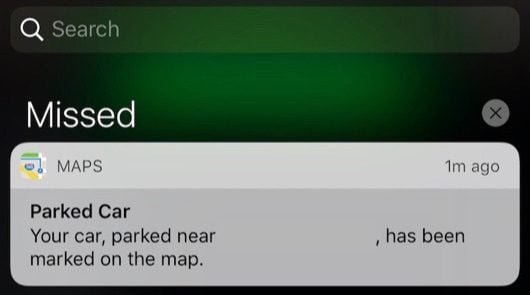 L'iPhone ricorderà dove avete parcheggiato con iOS 10 1 iOS 10 parcheggio