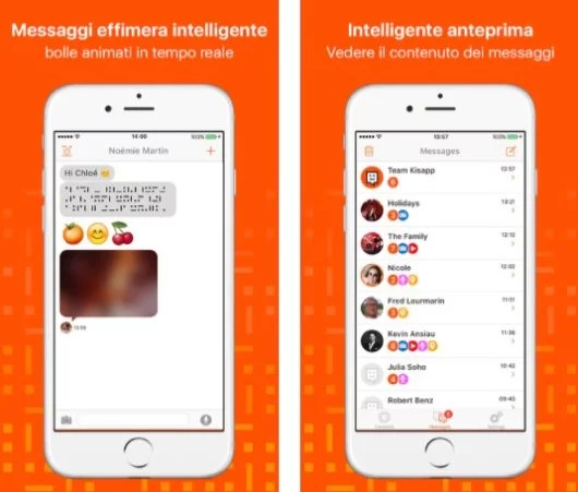 Kisapp, l'app per messaggi cifrati e autodistruttivi 1 Kisapp