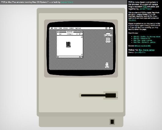 Mac OS System 7 ora è on line ed utilizzabile in un sito web 1 Mac OS System 7