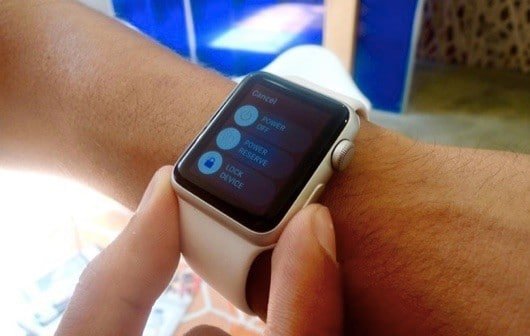 Apple Watch spegnimento