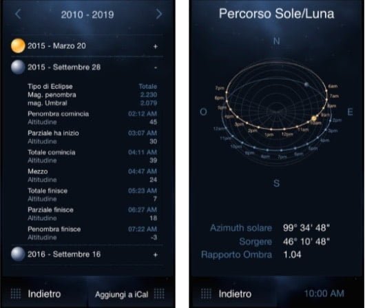 Ho provato l'applicazione per iPhone del progetto L.U.N.A. 1 Deluxe Luna Pro