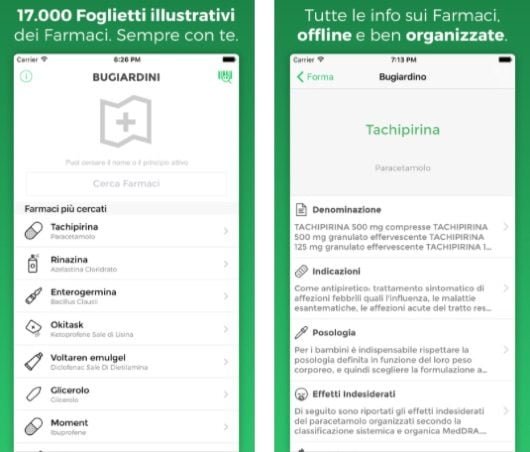 Farmaci e Bugiardini