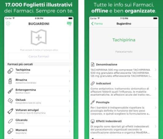 Farmaci e Bugiardini