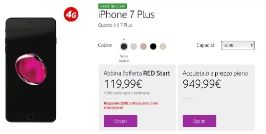 Le offerte di Vodafone per gli iPhone 7 e 7 Plus 1 Vodafone iPhone 7