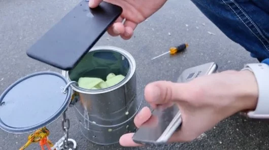 iPhone acqua
