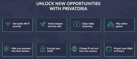 Privatoria, un servizio VPN e TOR con un unico abbonamento 1 Privatoria