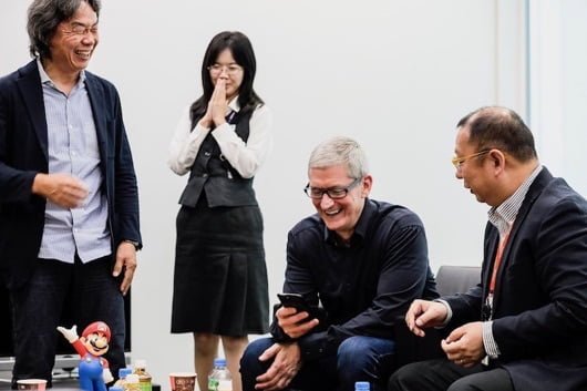 Tim Cook Giappone