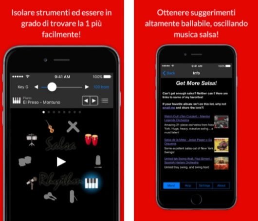 Salsa Rhythm, un'app per insegnare e imparare la salsa 1 Salsa Rhythm