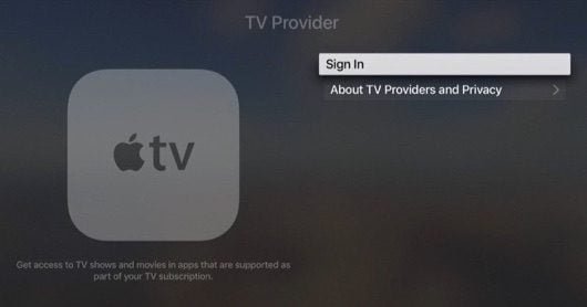 Apple sta abilitando il sistema Single Sign-On nelle Apple TV 1 Single Sign-On