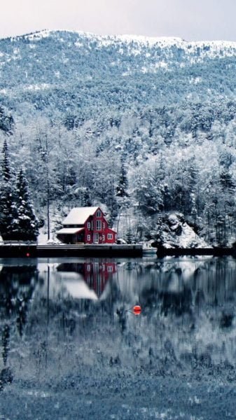 winter lake