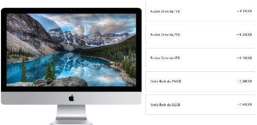 Apple abbassa i prezzi dei dischi SSD 1 dischi apple