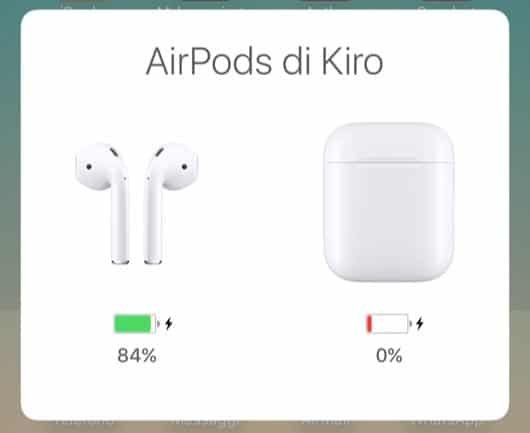 La custodia delle AirPods soffrono dello scaricamento automatico della batteria 1 AirPods