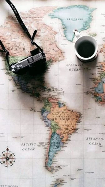 Sfondo per iPhone: Map Travel Plans 1 Map Travel Plans