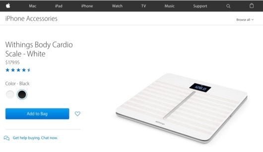 Apple non viene pervasa dalla misericordia natalizia e si vendica di Nokia 1 Withings