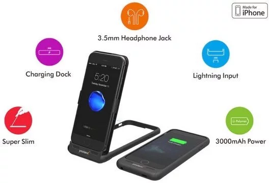 iStand7, la custodia per iPhone con batteria, jack e stand 1 iStand7