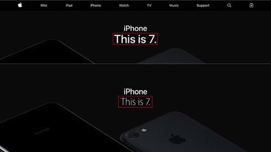 Apple ha cambiato il font del suo sito con San Francisco 1 Font San Francisco
