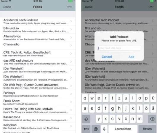 Watch Player, l'app per ascoltare i podcast dall'Apple Watch 1 Watch Player